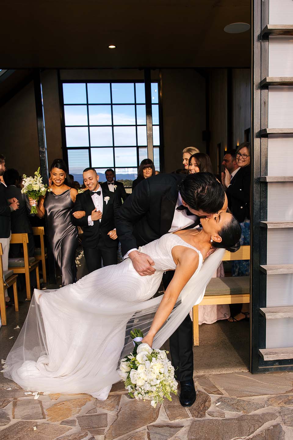 Zonzo Weddings Estate Cappella Ceremony Winery Perla